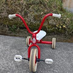 ボーネルンド 三輪車 ペリカンデザイン　三輪車  Vハンドル  赤