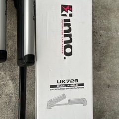 inno UK729 デュアルアングルスノーキャリア＋取付フック...