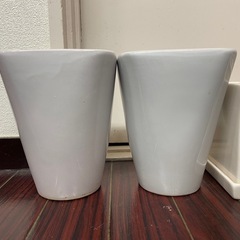 4つまとめて 蘭鉢 植木鉢 プランター 観葉植物　花瓶　陶器　陶磁器　　の画像