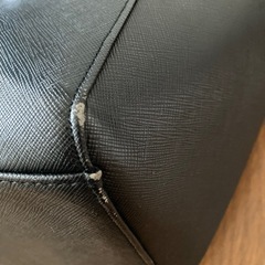 大きめのショルダーバッグ★黒の画像