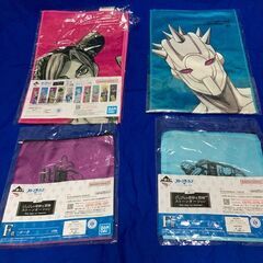 ジョジョ  フィギュア  ガラスプレート  タオル  ポーチ  セット JOJOの画像