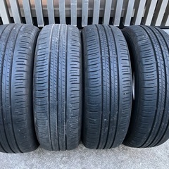 185/65R15バリ山ラジアルタイヤ4本　フリード等　ランクD