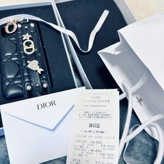 ほぼ新品！原価12.7万DiorディオールiPhone X/XSフォンケースA+ランクロゴプレートゴールドLady Dior貴重の画像