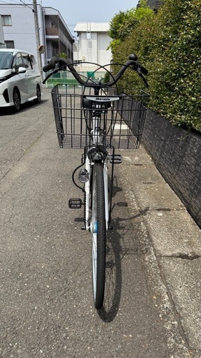 受け渡し者決定
自転車レジェール ホワイト 26 型