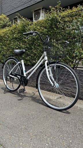 受け渡し者決定
自転車レジェール ホワイト 26 型