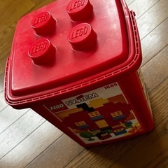 LEGO   レゴブロック　赤いバケツセット