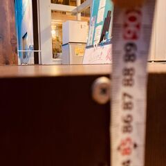 ３段カラーボックス（ダークブラウン）の画像