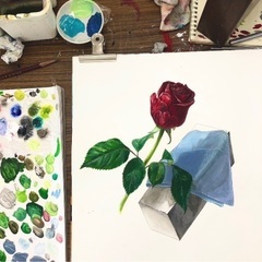 🎨美大で培った知識と技術でレッスン🌷写実描写の基礎🌷【初心者大人向け】の画像