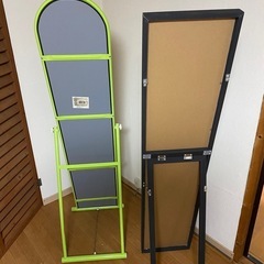 姿見2種類の画像