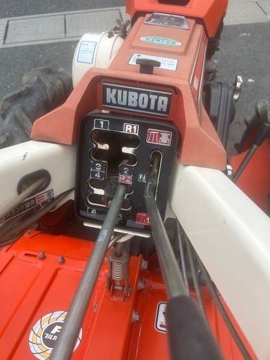 クボタ　中古　耕耘機　ZK-750引取限