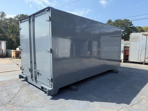 No.904 保冷バン 3t 車 アルミ 箱 バイク 倉庫 トラック コンテナ 米 保管庫 物置 DIY
