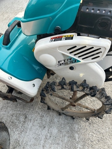 クボタ　管理機FTR3500 ジンク品