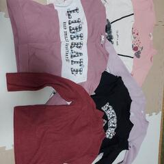 130cm 冬服トレーナー等 6着
