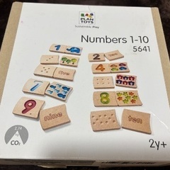 プラントイズ　ナンバー　PLANTOYS 知育玩具　数字　英語　パズルの画像