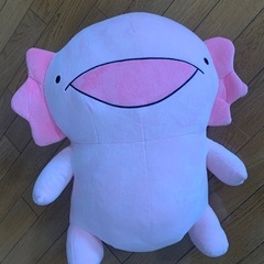 ♡美品♡からめる　ウーパールーパー ぬいぐるみ