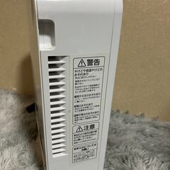 IRIS OHYAMA セラミックファンヒーター　JCH-12D2-W　2018の画像