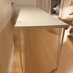【あげます0円】IKEAの長デスク(LAGKAPTEN)
