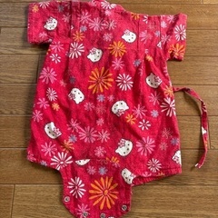 ベビー 女の子 ロンパース 浴衣 80 ハローキティの画像