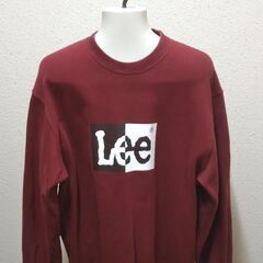 【LEE】スウェット/トレーナー★シンプルロゴ★中古良品