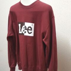 【LEE】スウェット/トレーナー★シンプルロゴ★中古良品の画像