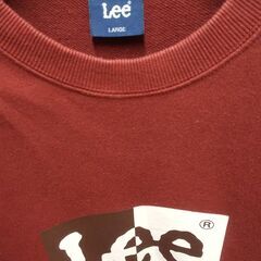 【LEE】スウェット/トレーナー★シンプルロゴ★中古良品の画像
