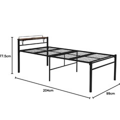 萩原(Hagihara) シングルベッド下 【床下ひろびろ51c...