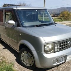 日産　キューブ　BZ11　平成16年　シルバー