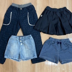 女の子🩵💙子供服 120センチ ズボン スカート