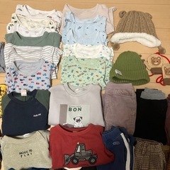最終価格　ベビー　男の子　90 冬服　大量の画像