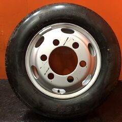 新車外し【BS R202 225/70R16 117/115L LT】ライトトラック用 夏タイヤ 1本【TOPY RAK 16インチ 6K 6H PCD222.25 +127】　(VTY960) の画像