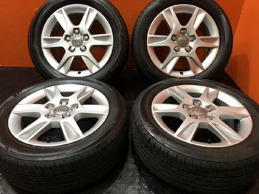 【SEIBERLING SL201 205/55R16】夏タイヤ【audi A3 純正ホイール 16インチ 6.5J5HPCD112+50】22年製 バリ溝　(KTL375)