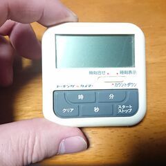 トーキングdeタイマー　電池切れしてから動作確認未確認です　メンテナンス出来る方への画像