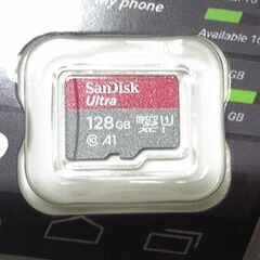 （複数アリ）マイクロＳＤカード microSDXC 128GB 140MB/s A1対応◆SanDiskの画像