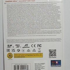 （複数アリ）マイクロＳＤカード microSDXC 128GB 140MB/s A1対応◆SanDiskの画像