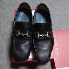 REGAL  ビットローファードライビングシューズ  25.5cm