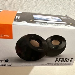 Creative Pebble スピーカー SP-PBL-BKの画像