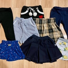 女の子❤️🖤🍋 子供服 110センチ ズボン スカート