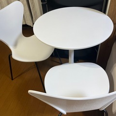 本日20日取引き可能な方価格❗️美品テーブル3点セット💕