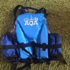 USED　子供用ライフジャケット AQUA 45-75cmの画像