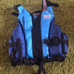 USED　子供用ライフジャケット AQUA 45-75cm