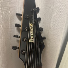 （値下げしました）※手渡しのみIbanez RG8 BLACK の画像