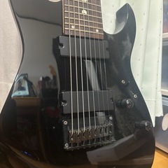 （値下げしました）※手渡しのみIbanez RG8 BLACK の画像