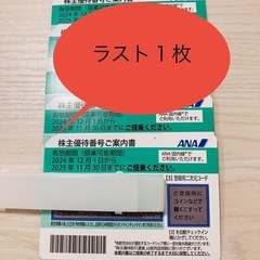 ANA株主優待券