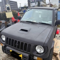 三菱 パジェロミニ マットブラック