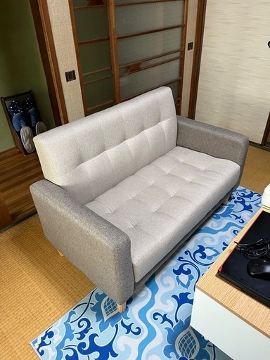 新品2人掛けソファ
