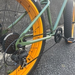 マウンテンバイク7段変速　26x4.0 の画像