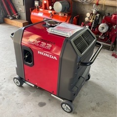 HONDA EX22 未使用 発電機 タイヤ付き　