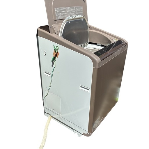 NO 619 ?福岡市内配送設置無料✨? AQW-TW1000E-WX 縦型洗濯乾燥機