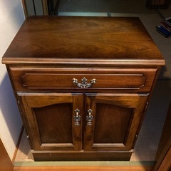 (値下げしました)レトロ調収納家具