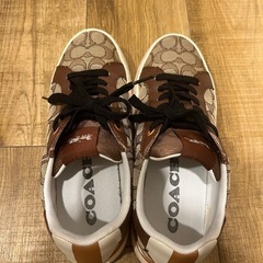 【最終値下　中古美品】coach スニーカーの画像